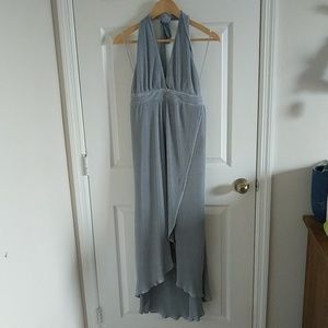 Silver sage dress